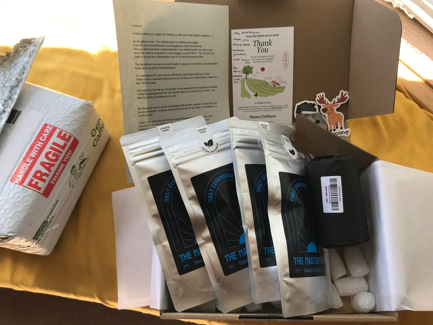 Customer photo review of [Pre-order] The Masterpiece - Daily Ceremonial Matcha