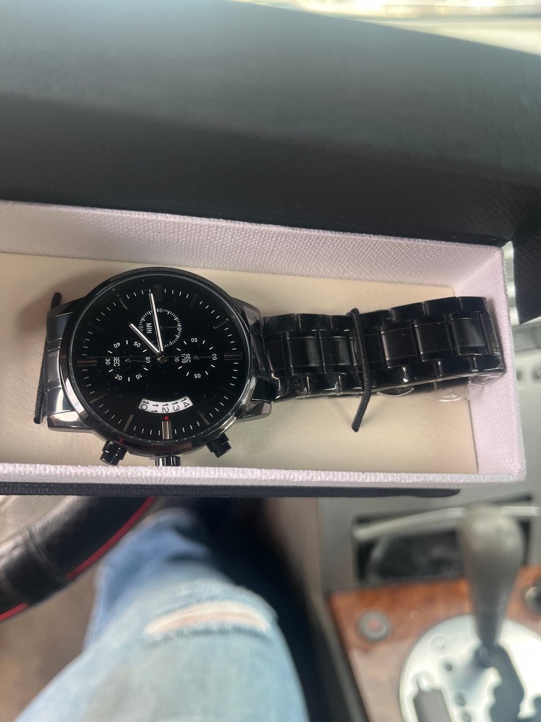 Customer photo review of To My Son - Engraved Premium Watch - SS146S