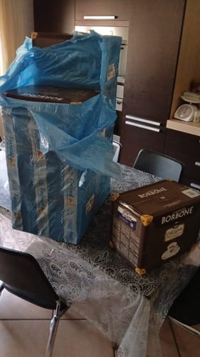 Customer photo review of Caffè Borbone 100 capsule Rosse Borbone Don Carlo, Compatibili con  Lavazza a Modo Mio