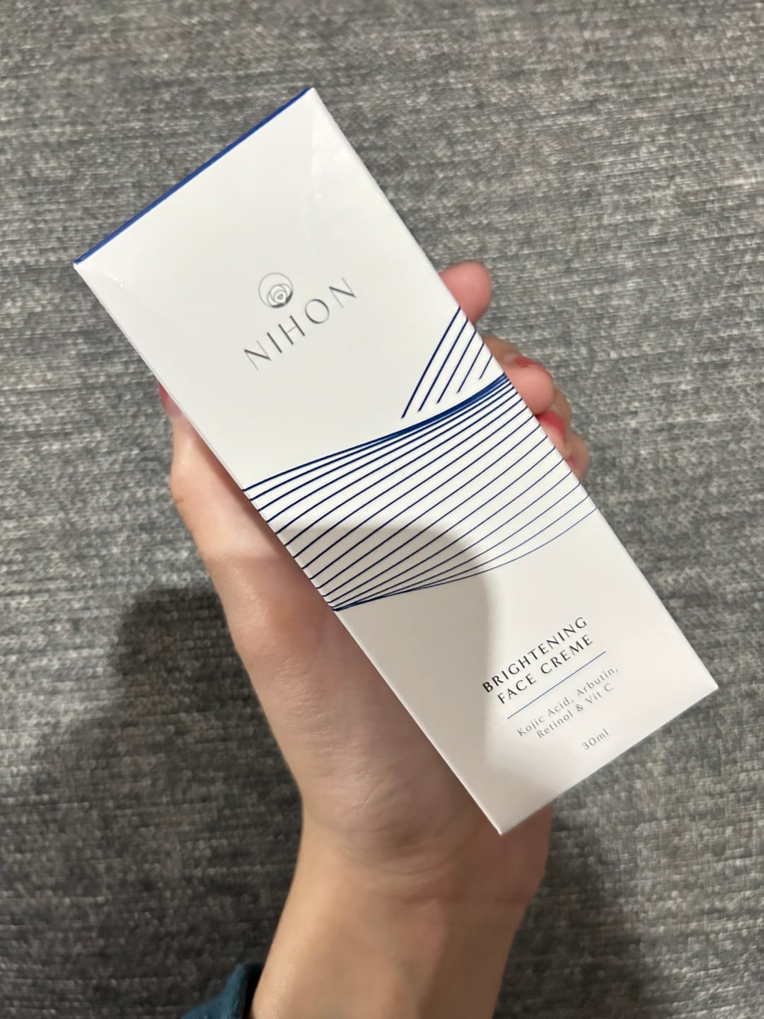 Customer photo review of Brightening Face Creme