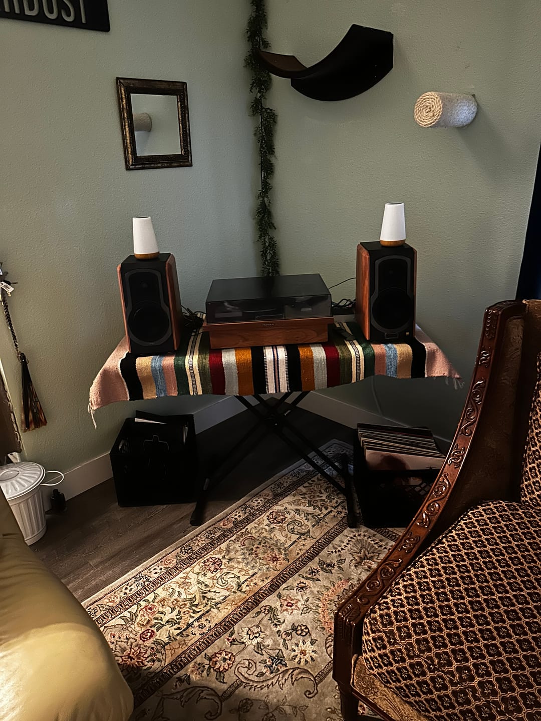 Customer photo review of S1000W WiFi Audiophile Active Bookshelf 2.0 Speakers