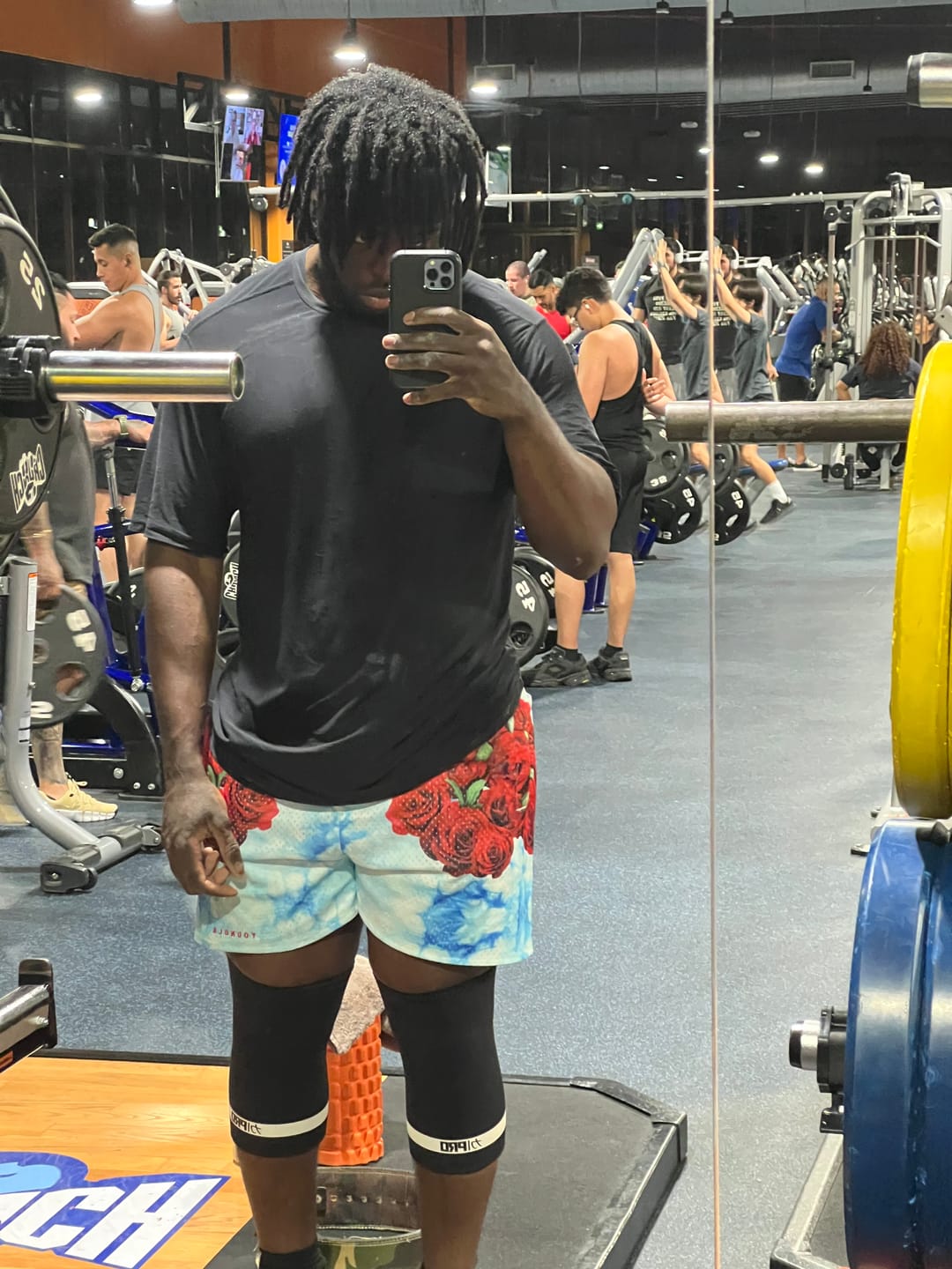 Customer photo review of 141 The Block Party Shorts