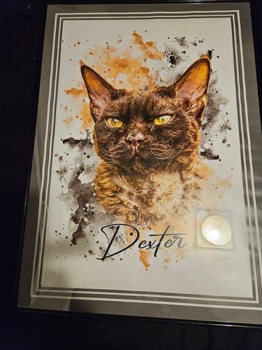 Natalie B. review of Your Cat as Watercolor Portrait image 1 out of 1