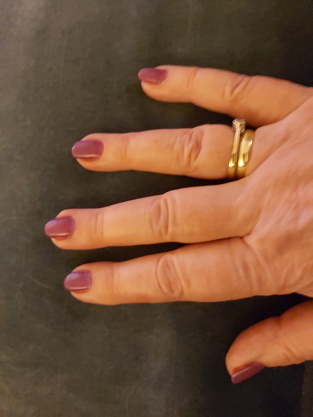 Customer photo review of Diamond Night Dipping Powder