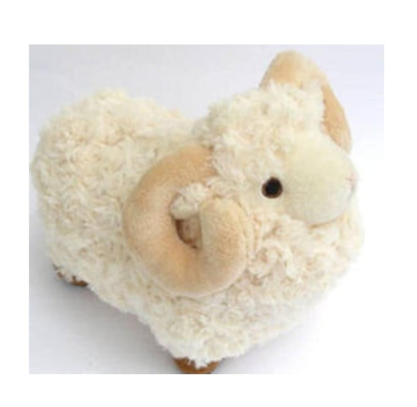 Customer photo review of Merino Sheep Toy with Sound (3 sizes)