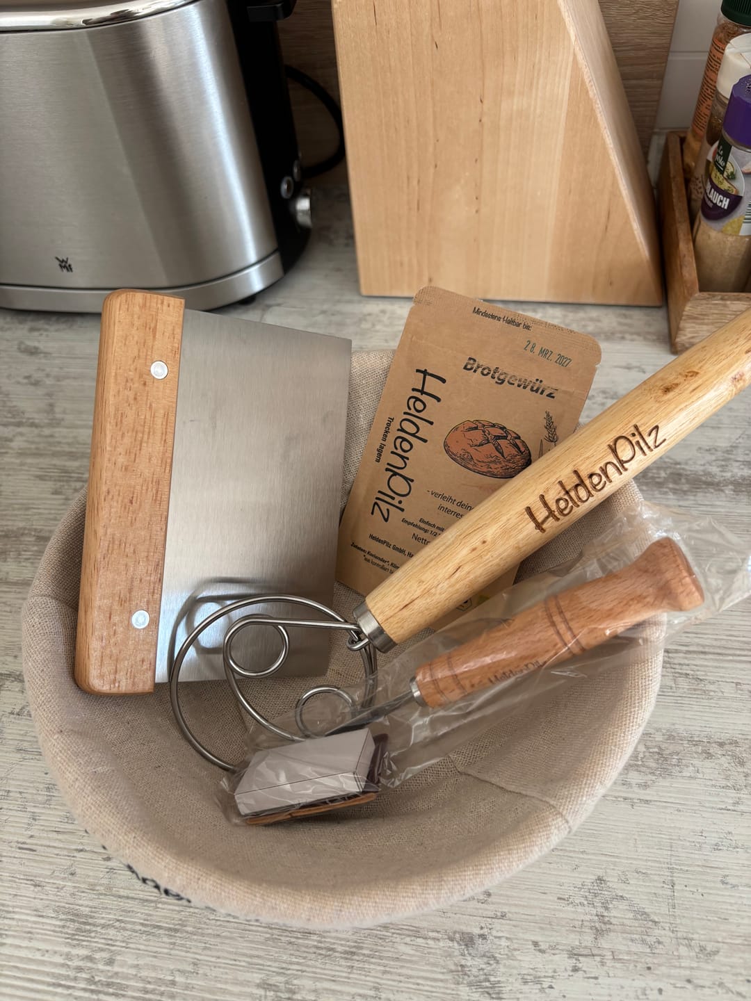 Customer photo review of Set zum Brotbacken