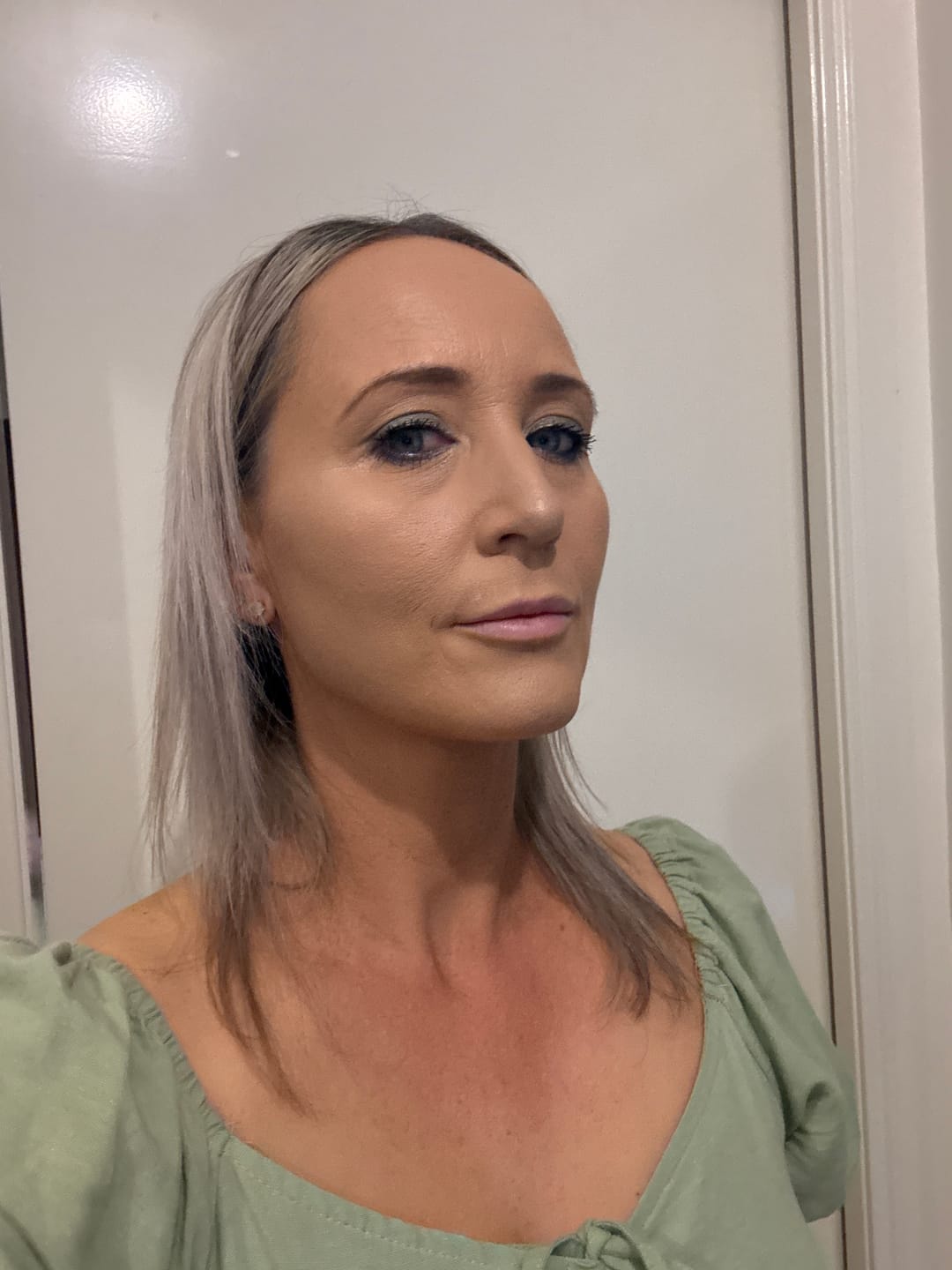 Customer photo review of Mineral Powder Foundation