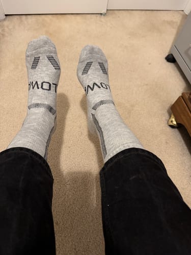 Customer photo review of Heavyweight Socks