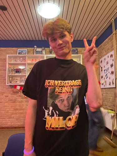 Customer photo review of ICH VERTRAGE KEINE MILCH CUSTOM