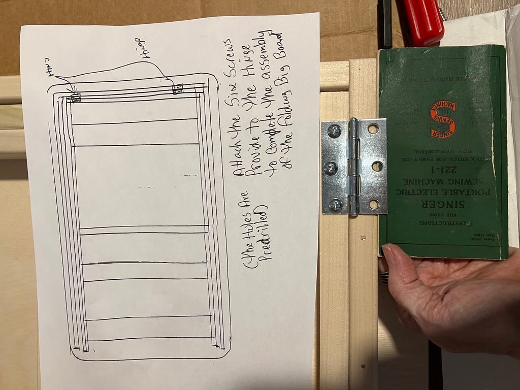 Customer photo review of Folding Big Board