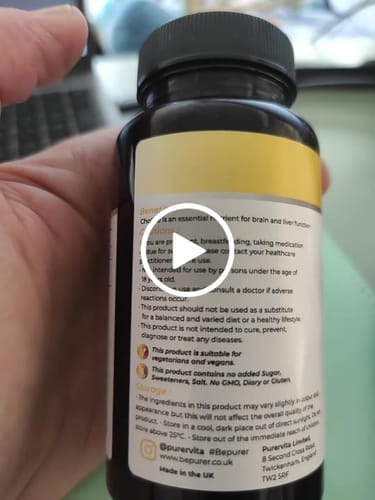 Customer photo review of The Choline Capsule
