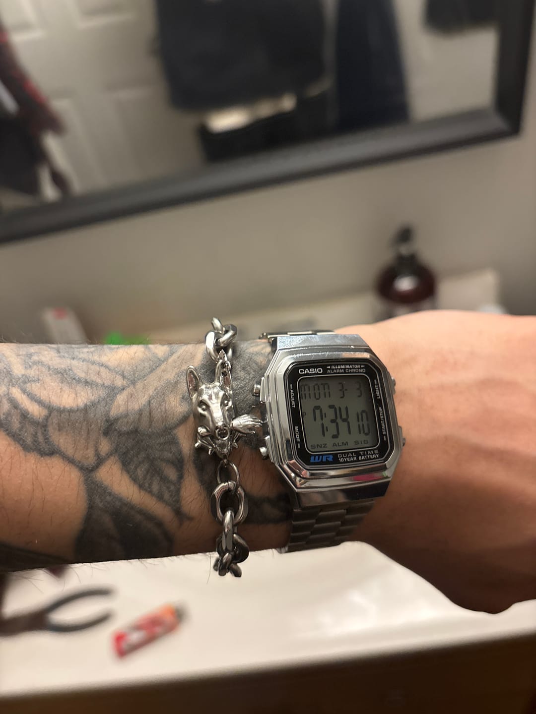 Customer photo review of HELLHOUND BRACELET