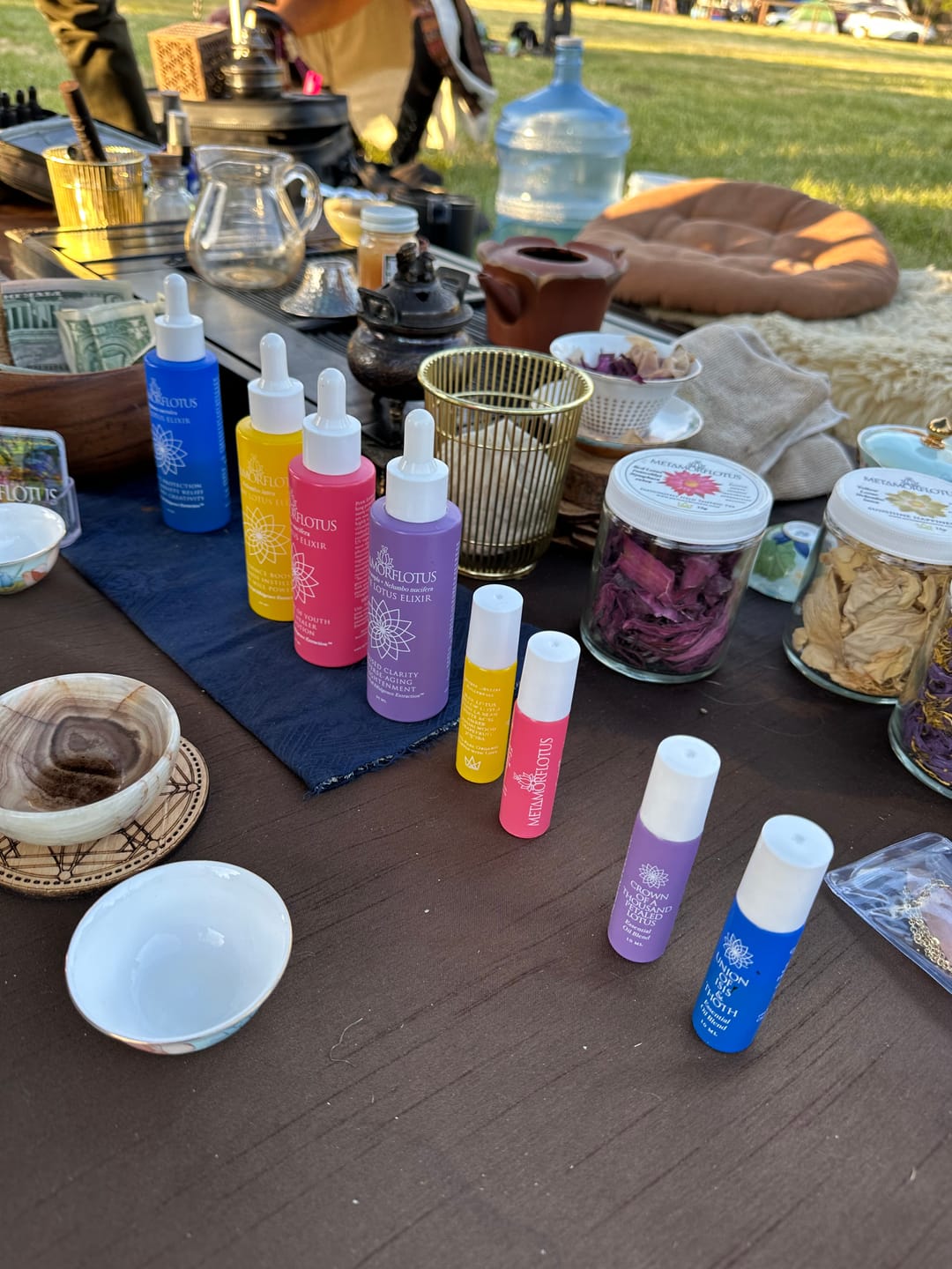 Customer photo review of Essential Oil Blend Quintet Set
