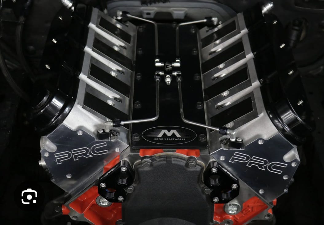 Customer photo review of Motion Raceworks LS Stainless Coolant Crossover Steel Steam Vent Kit 10-10005