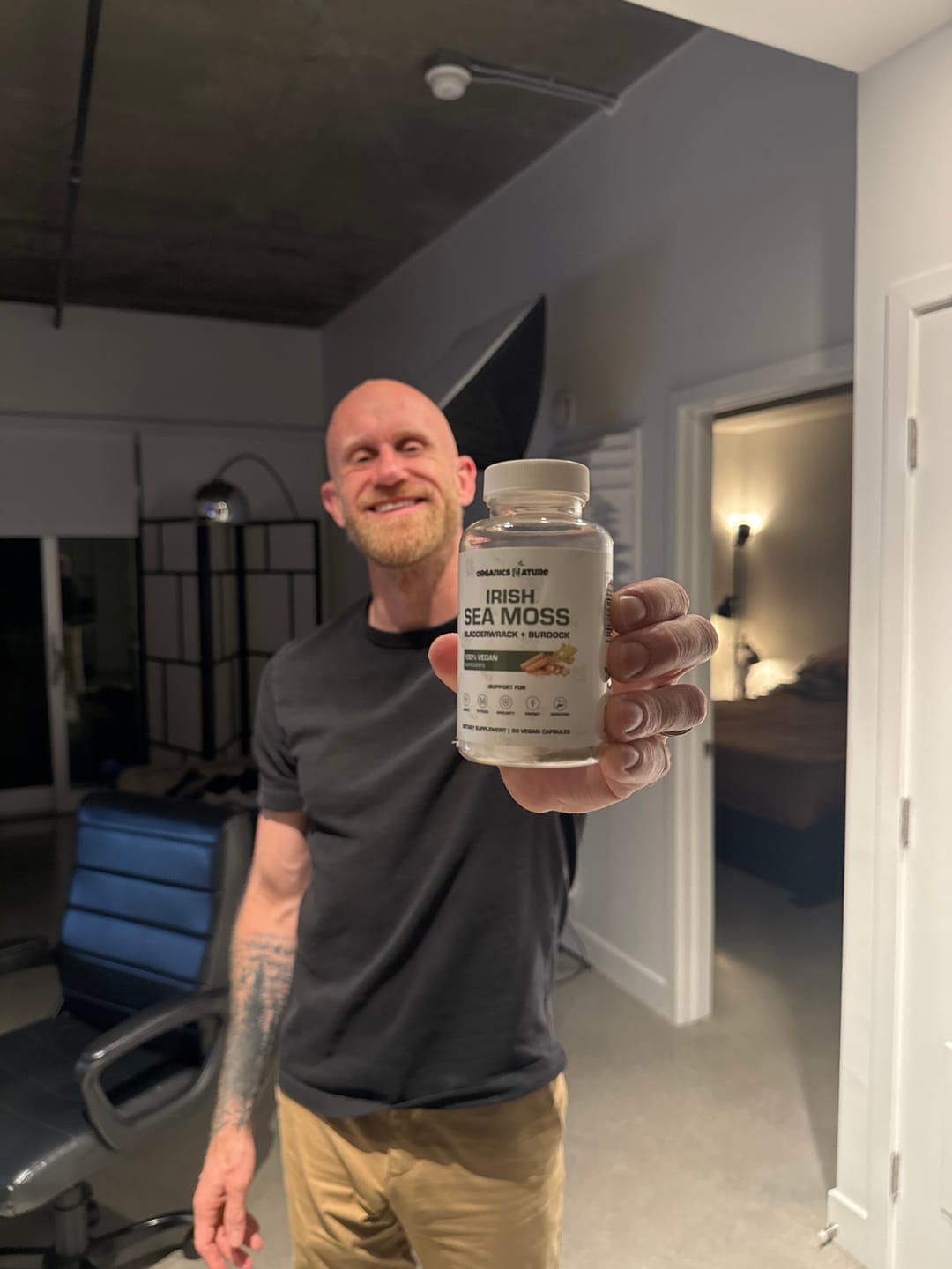 Customer photo review of Organic Irish Sea Moss With Bladderwrack and Burdock Root - 45 Servings