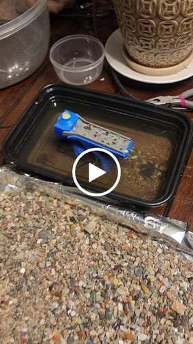 Customer video review of Keychain Highbanker Sluice