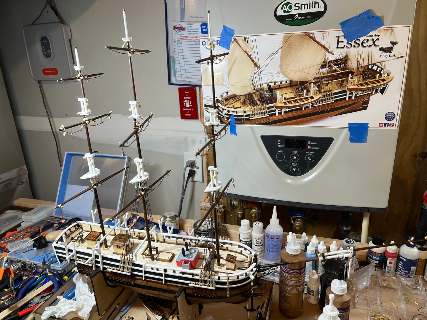 Customer photo review of Maqueta Barco Essex