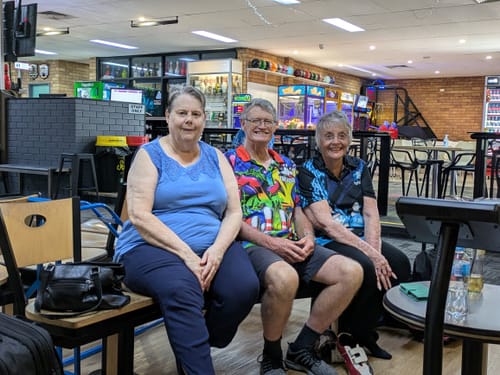 Customer photo review of Maxcorner Bowling Ball & Pins Graffiti Street Style Multicolor Option Customized Name 3D Shirt (4 Colors)