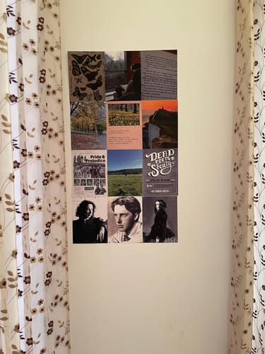 Customer photo review of CUSTOM WALL COLLAGE POSTERS