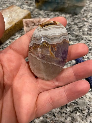 Customer photo review of KIKICRYSTAL Imperfection and Raw Claim Sale For 0214