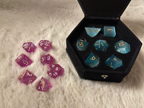 Customer photo review of Mystery Dice