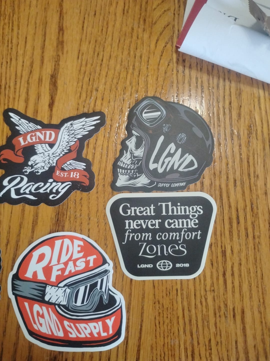 Customer photo review of The Decal Collection - 10 Pack