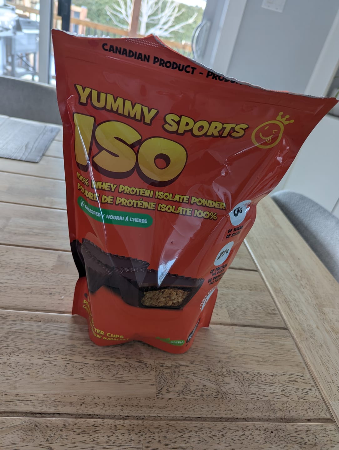Customer photo review of Yummy Sports - ISO 100% Protéine Isolate 2lbs