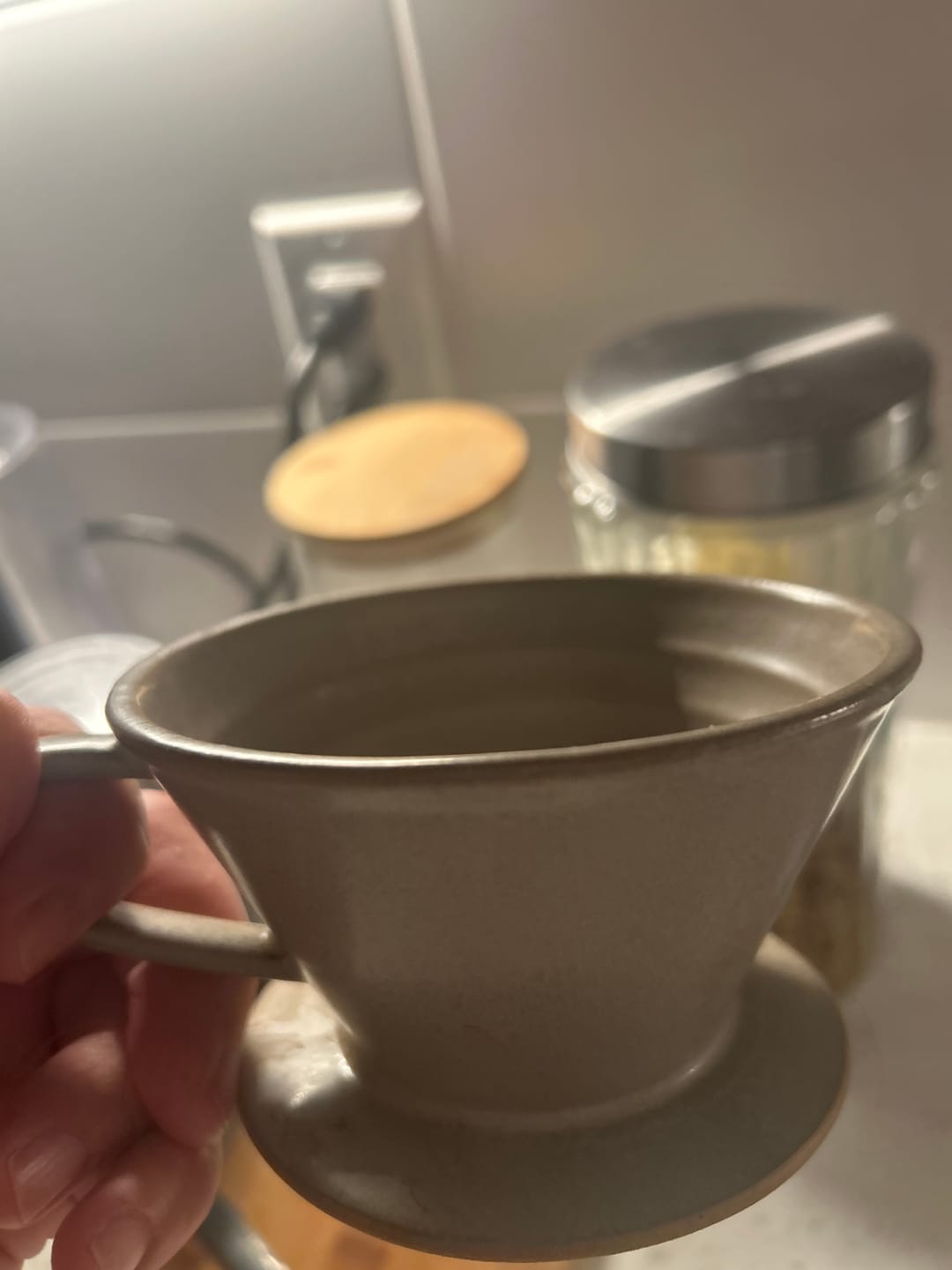Customer photo review of Kalita Wave 185 Coffee Filters - 100ct