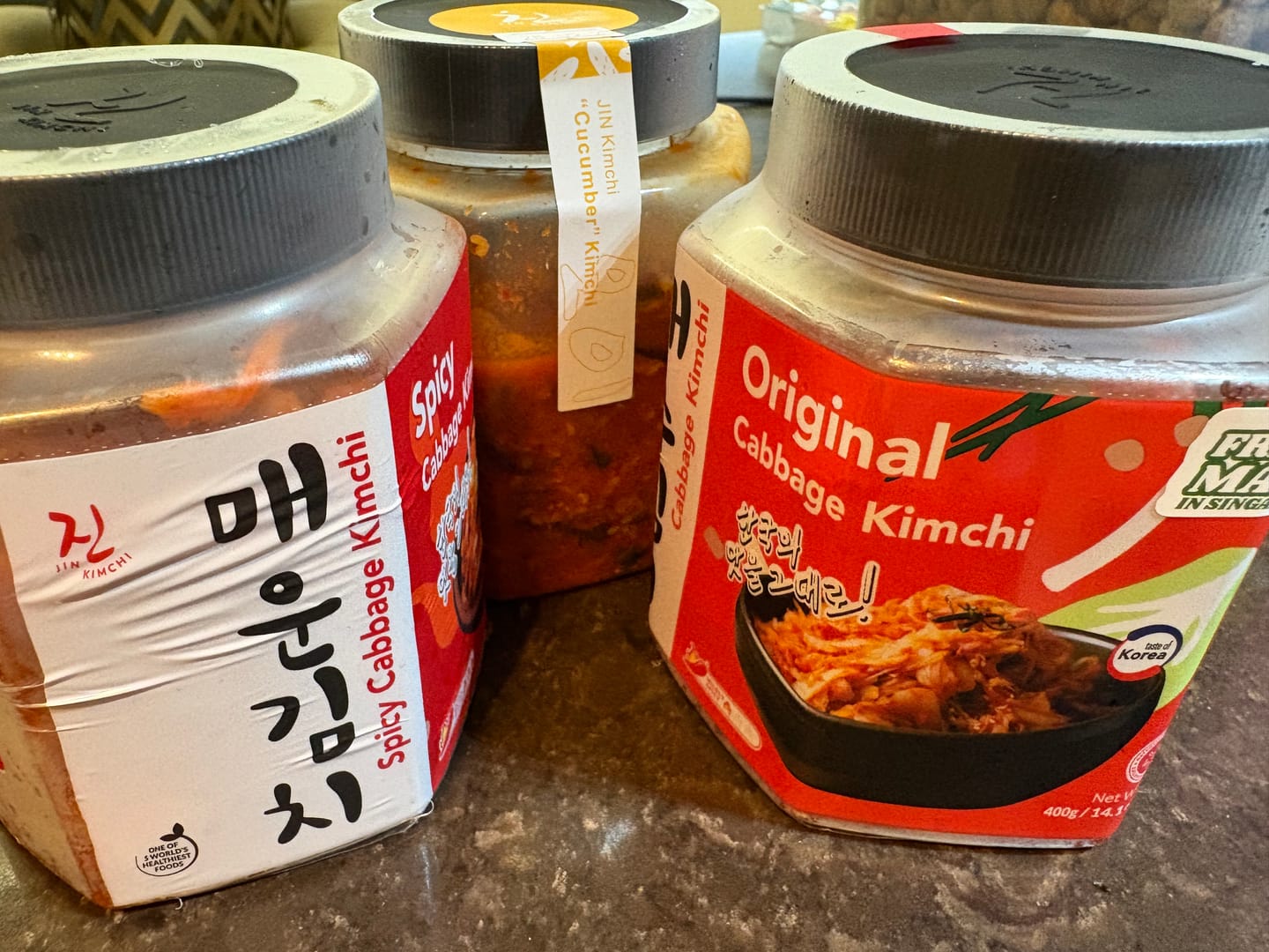 Customer photo review of JIN "Cucumber" Kimchi