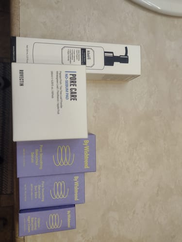 Customer photo review of Pore Smoothing Bakuchiol Serum