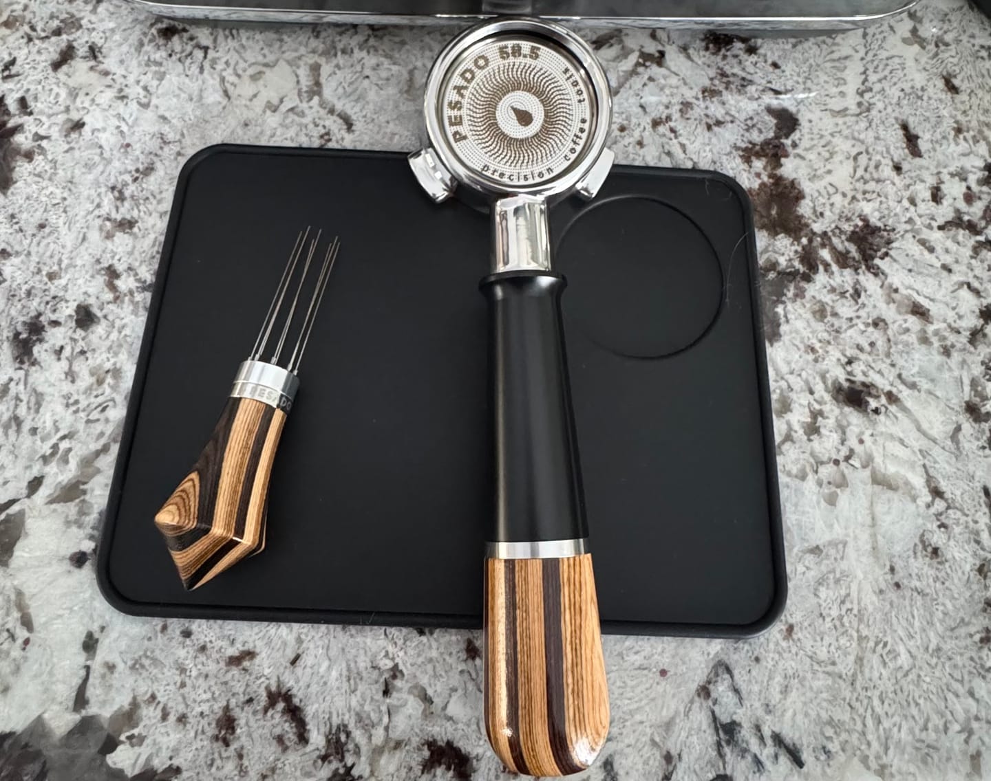 Customer photo review of Wooden Clump Crusher (WDT tool)