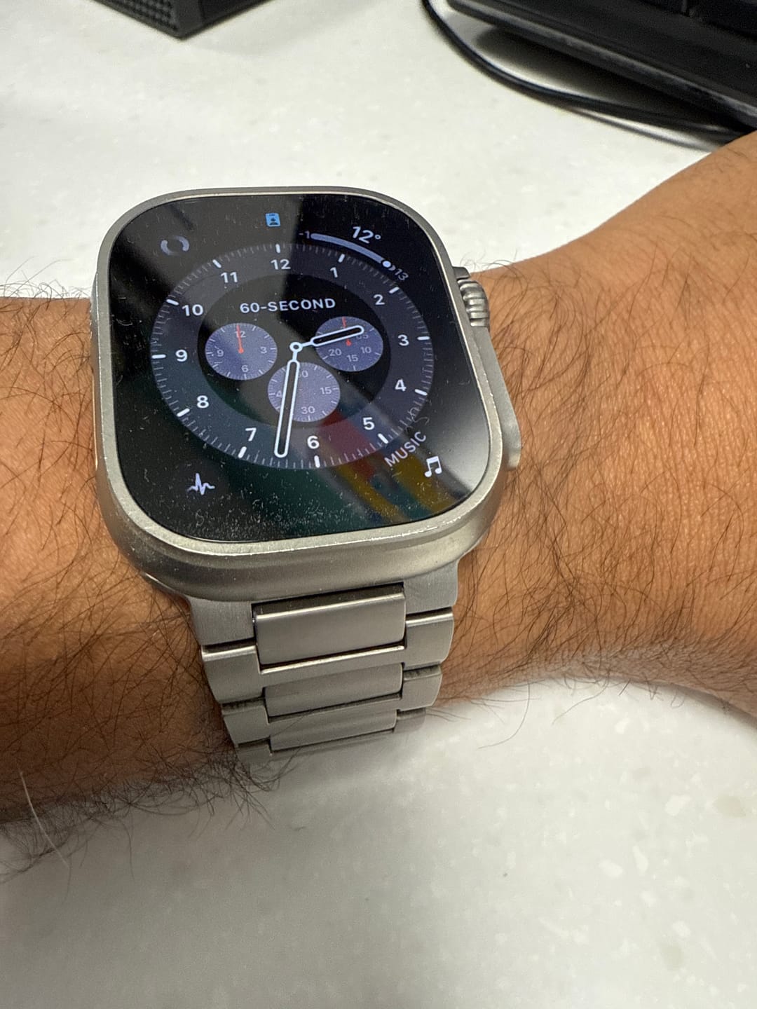 Customer photo review of Titanium Bracelet Pro