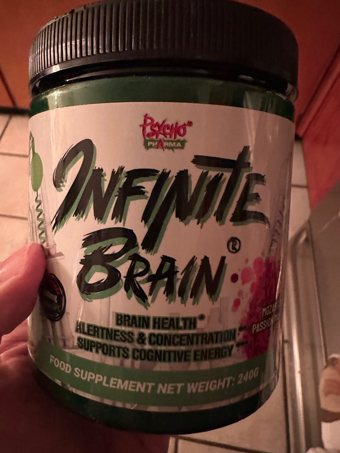 Customer photo review of Infinite Brain