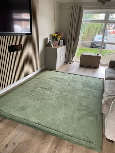 Customer photo review of QX Coffee Play Mat QX