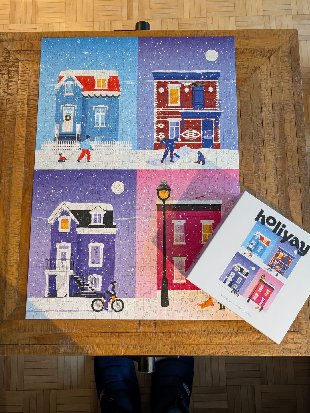 Customer photo review of Snowy in Montreal