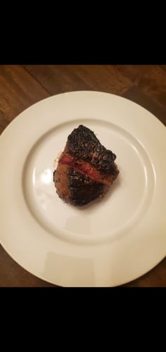 Customer photo review of USDA Prime Filet Mignon Steak