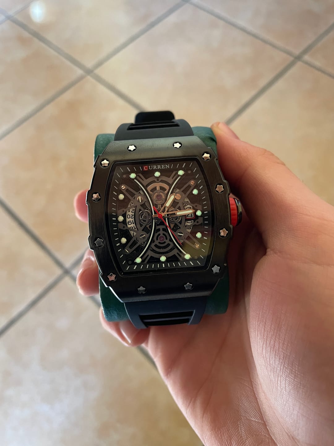 Customer photo review of Orologio Rich Millie - Nero