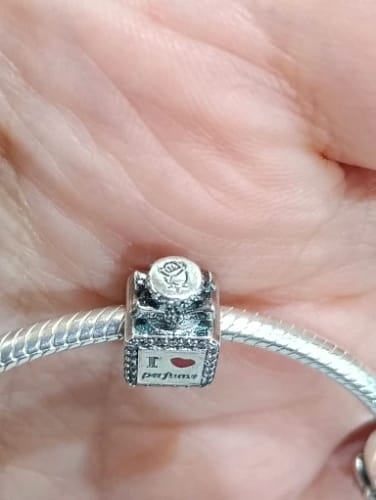A. A. review of 925 Sterling Silver I Love Perfume Charm image 1 out of 1
