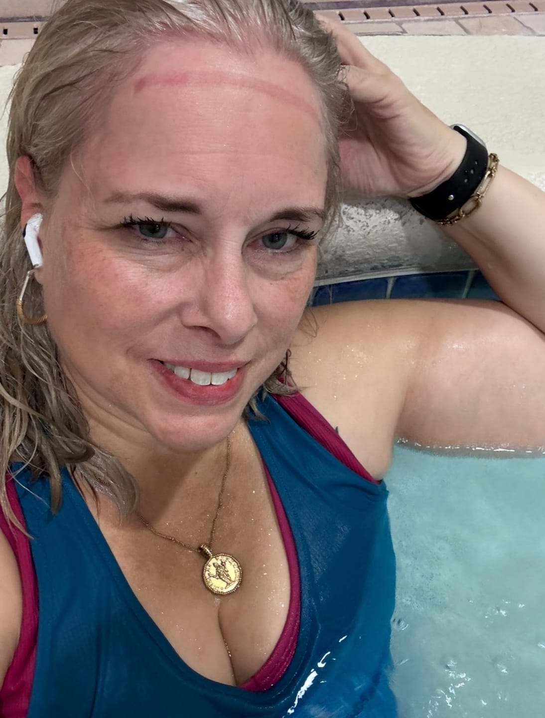 Customer photo review of Athena Coin Necklace