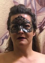 Customer photo review of SiaLinda: Maske Calulaia, selbsthaftend, auch für Brillenträger