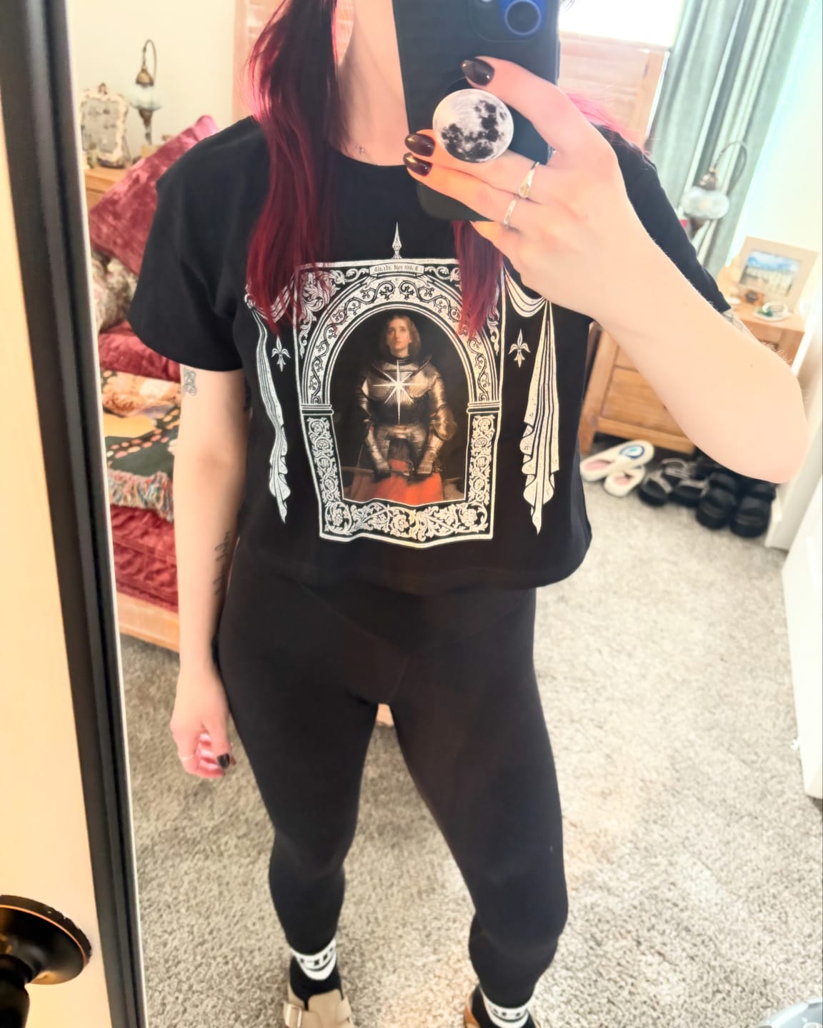 Customer photo review of Acceptance Crop Tee