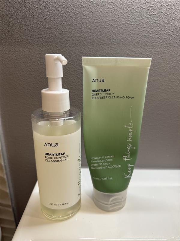 Customer photo review of Hidrofīlā eļļa dziļai poru attīrīšanai Anua Heartleaf Pore Control Cleansing Oil