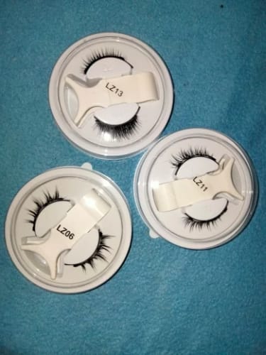 Customer photo review of Magnetic Eyelashes