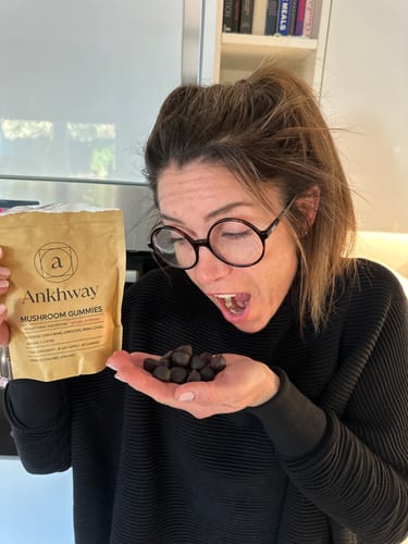 Customer photo review of Mushroom Gummies Starter Kit