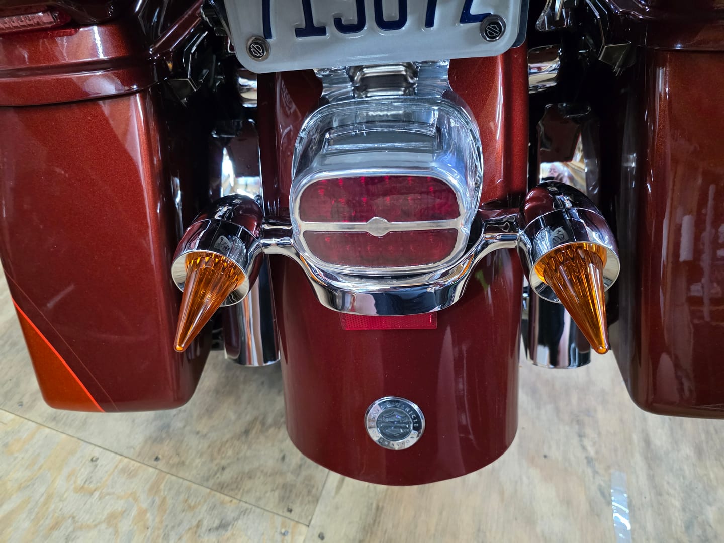 Customer photo review of Harley Davidson Turn Signal Lenses - Clip in Style