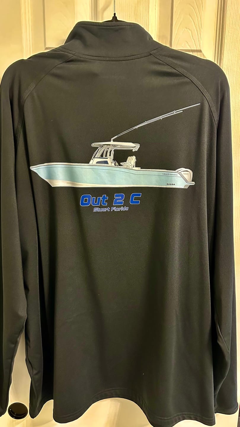 Customer photo review of Mens Custom Quarter Zip Performance Pullover