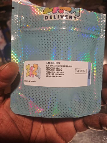 Customer photo review of Tahoe OG - 4 Grams - Indica