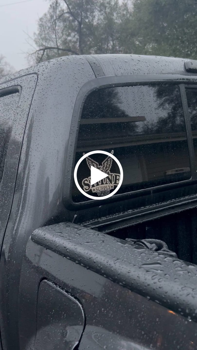 Customer video review of Shine Supply Decal - Chrome 6"