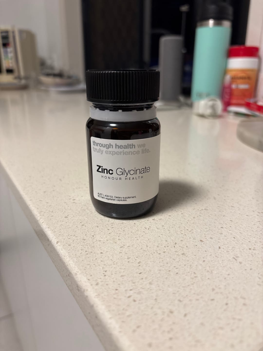 Customer photo review of Zinc Glycinate - 60 Capsules