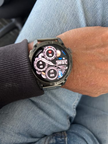 Customer photo review of ZE™ Force Smartwatch – Power Your Day, Track Your Way